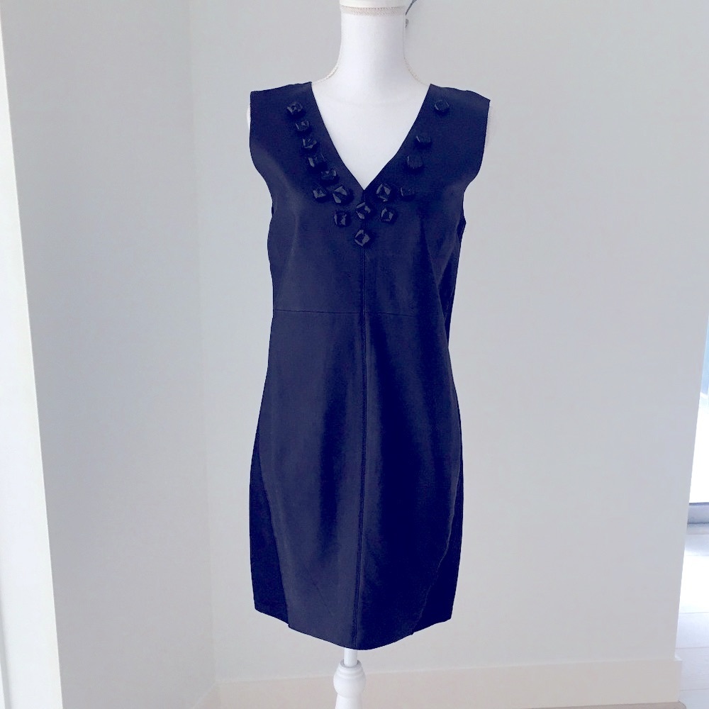 $500 TROUVE PATRY DRESS LEATHER SIZE S